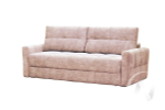 Диван прямой Аквамарин 11 (БД) CANDY 04 (бежево-розовый)