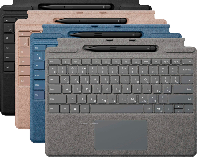 Клавиатура Microsoft Surface Pro Copilot Keyboard + стилус Slim Pen 2