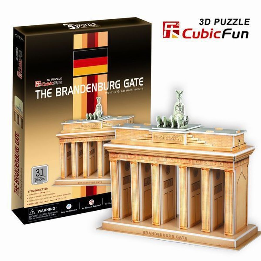 Купить Бранденбургские ворота 3D пазл.