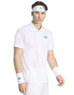 Теннисное поло Adidas Tennis Pro Climacool+ FreeLift - white