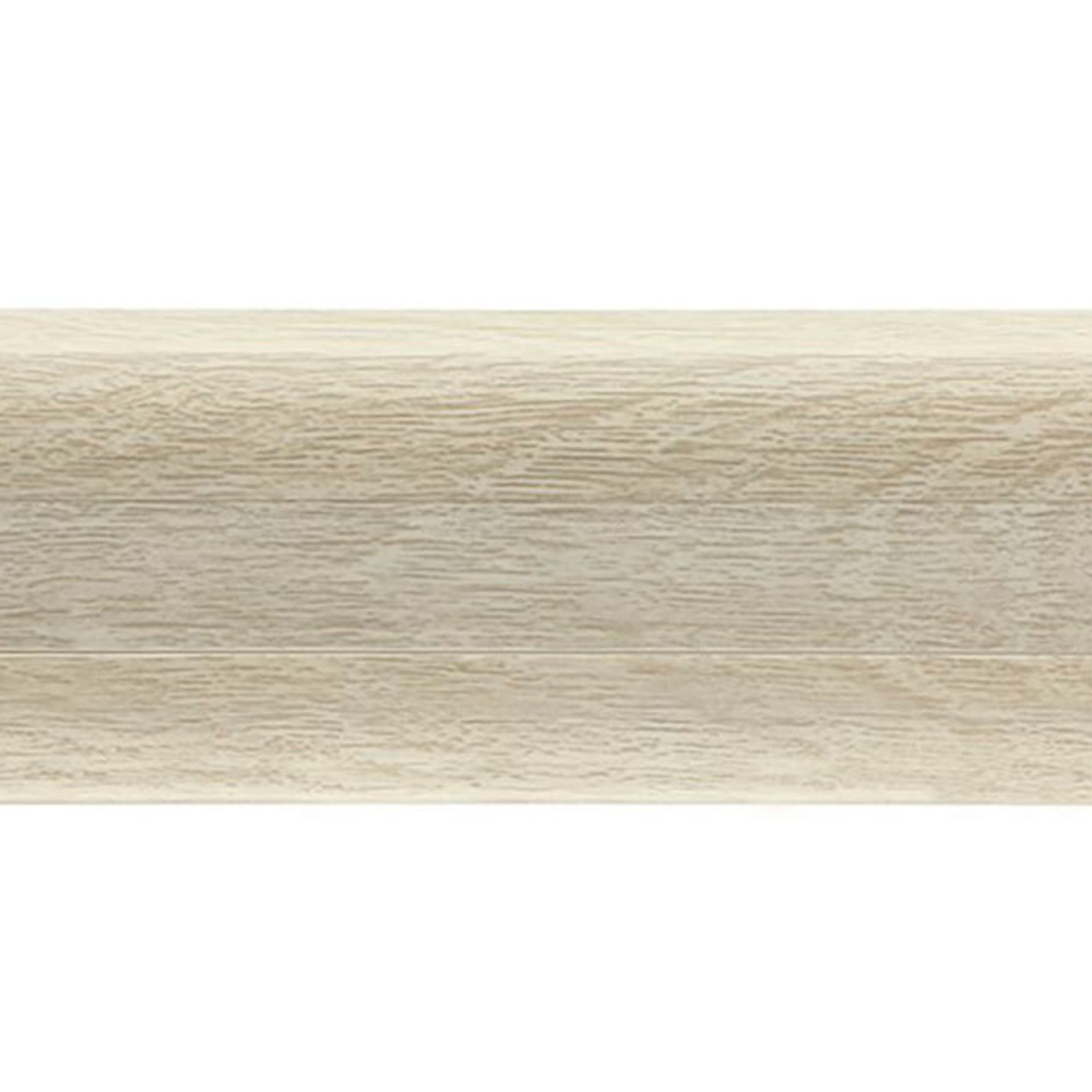 Плинтус LinePlast 58 мм L006 Дуб молочный