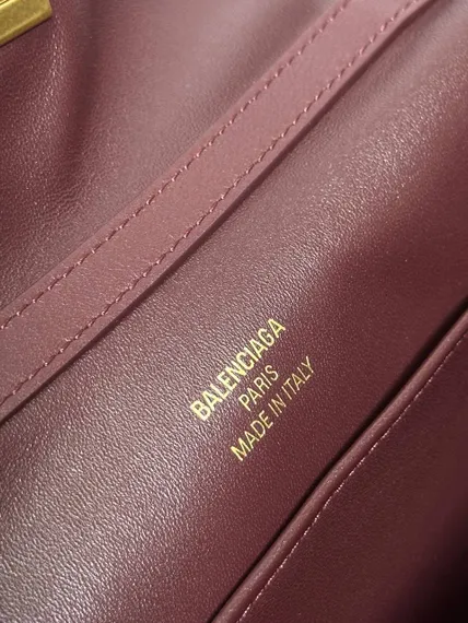 BALENCIAGA RODEO HANDBAG Бордовый