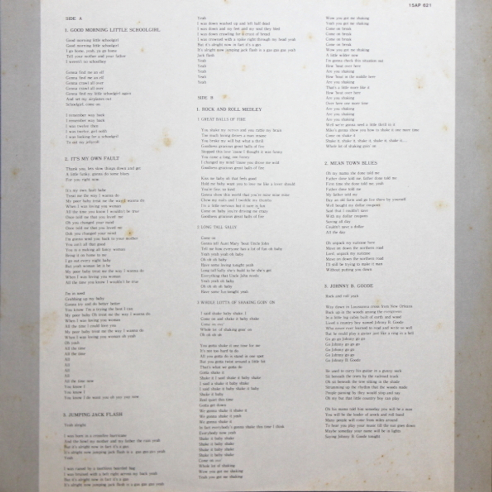 Johnny Winter / Johnny Winter And Live (LP)