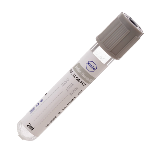 Вакуумная пробирка с натрия фторидом, 4 мл, 13х75мм, Китай, 100шт/упк