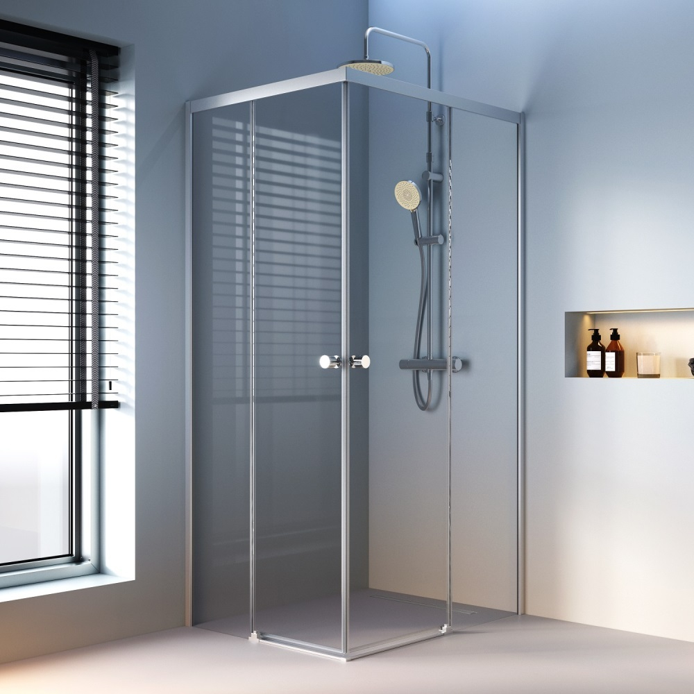 Душевой ограждение 100х80, без поддона AM.PM X-Joy W94G-403-10080-MТ