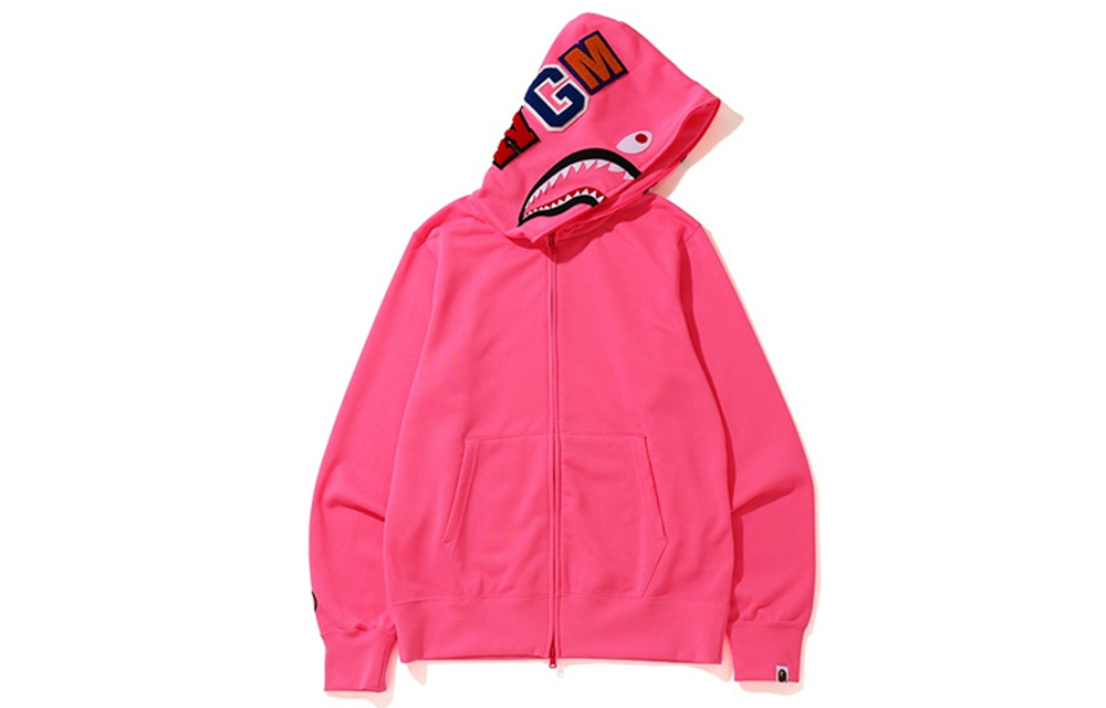 A Bathing Ape Neon Shark Full Zip Худи