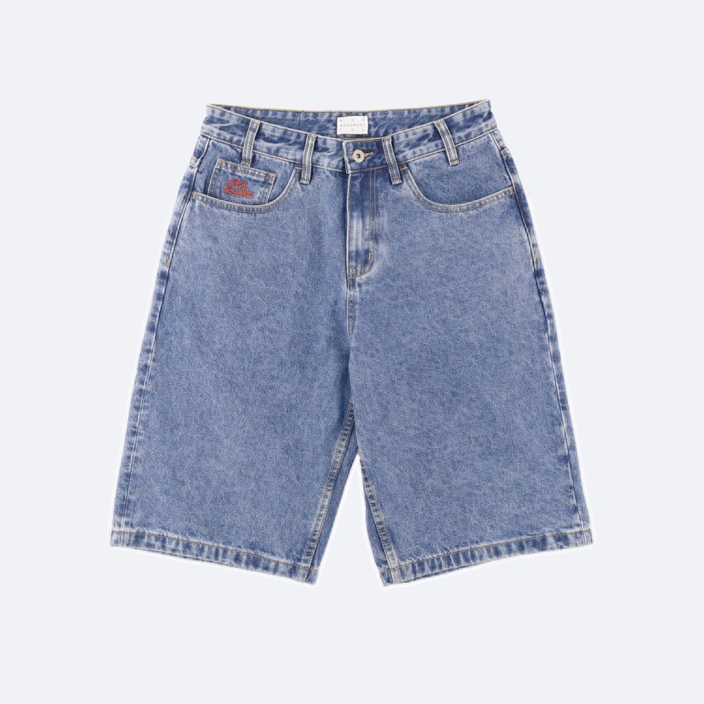 Шорты Magamaev Bigger M shorts (blue washed)