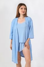 Халат Дрёма-3 Виотекс ГОЛУБОЙ