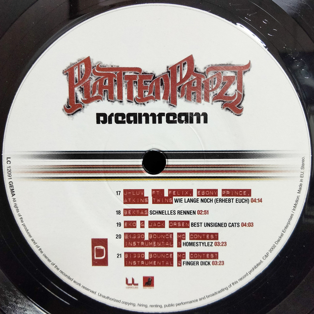 Plattenpapzt / Dreamteam (2LP)