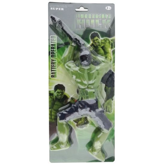 Супергерой " Халк "  с винтовкой
