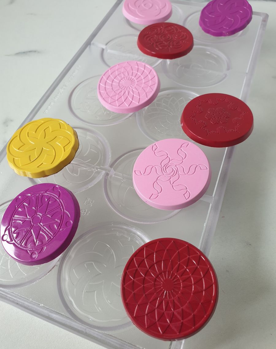 109 | Форма для шоколадных конфет "Медианты" (275*135мм)