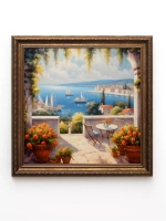 Картина на стену интерьерная на холсте 35.5*35.5 см