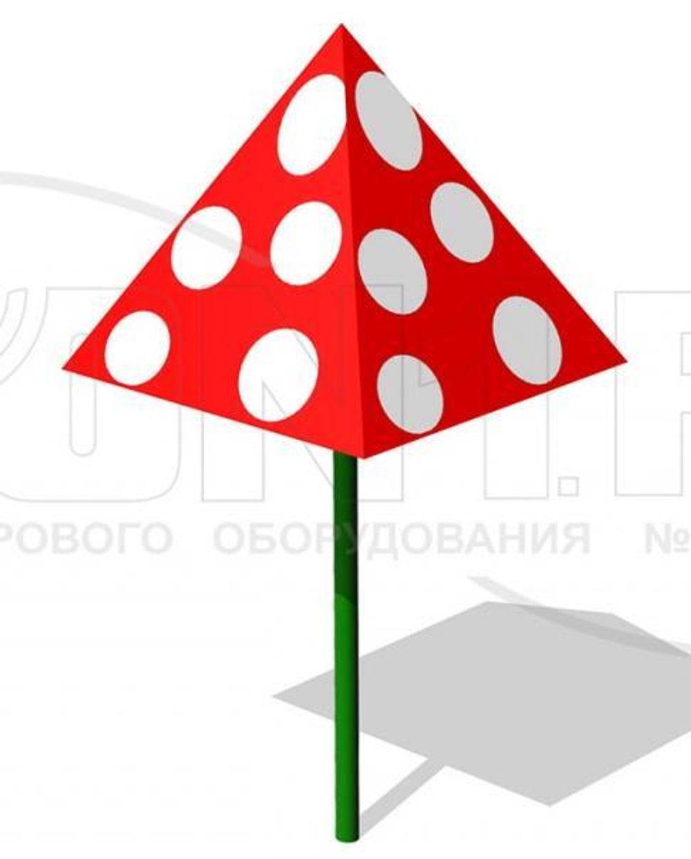Песочница шестигранная для детской площадки