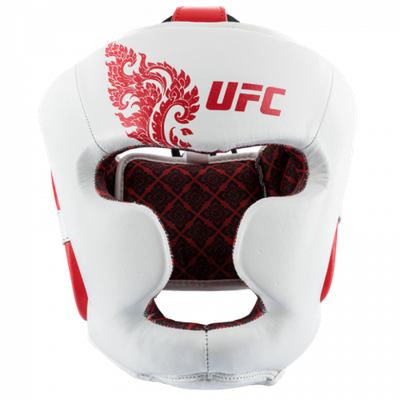 UFC Premium True Thai Шлем для бокса, цвет белый, размер L