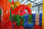 Коммерческий надувной батут "Осьминожье царство"