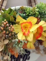 Искусственные цветы для декора на стену "Весеннее настроение"