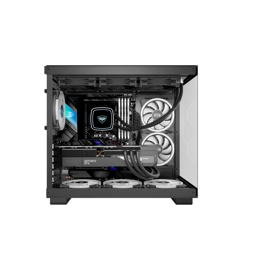 Корпус PCCooler C3T500 ARGB BK ATX/MATX/ITX USB3.1 Gen 2 Type-C USB3.0 USB2.0 Black