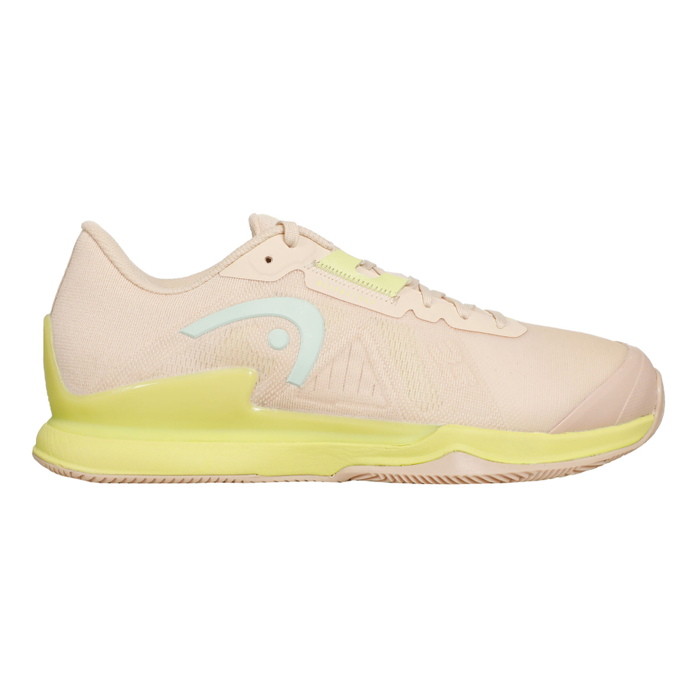 Женские теннисные кроссовки HEAD Sprint Pro 3.5 Clay Court Shoe Women - Cream, Light Green