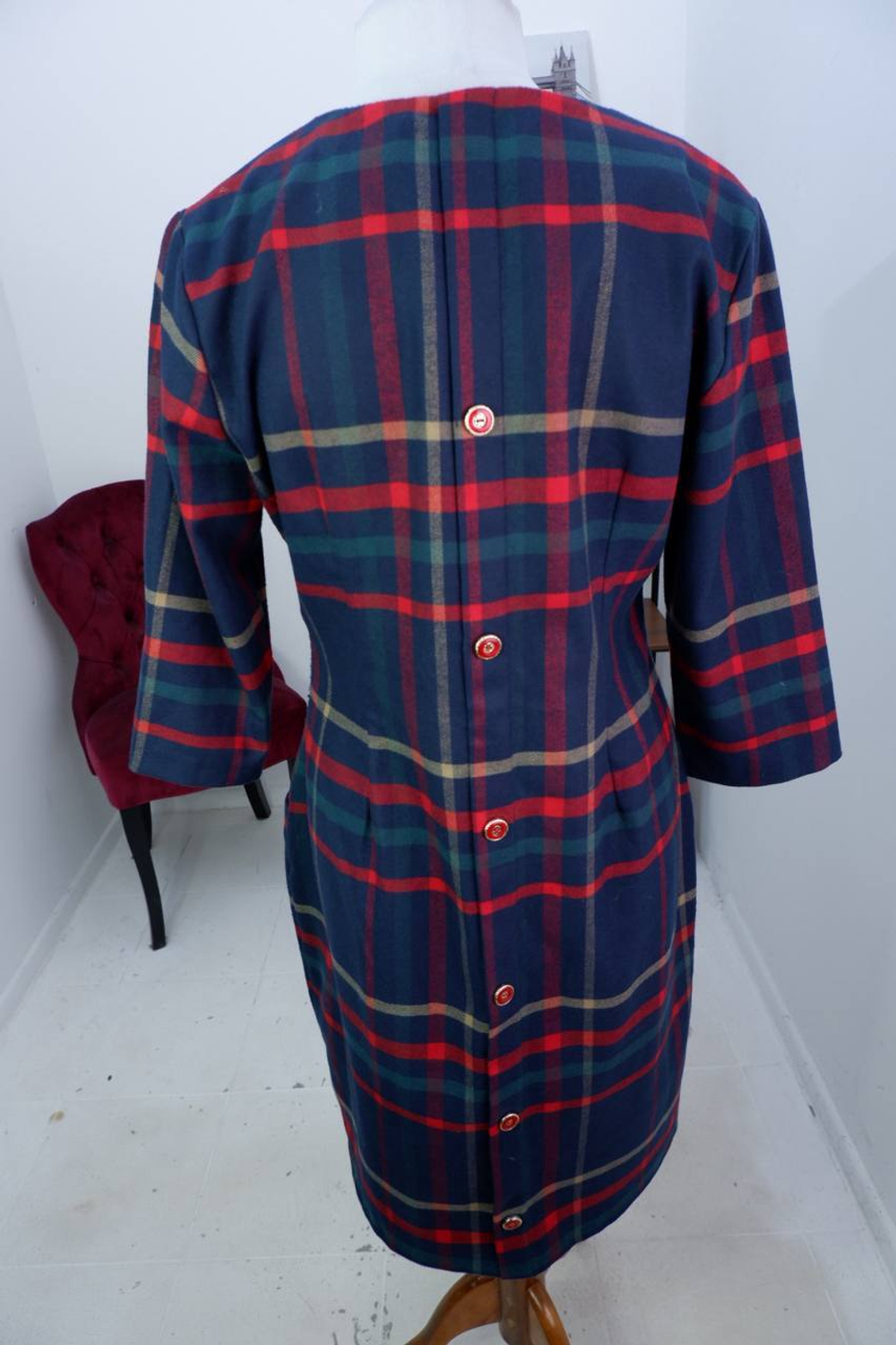 Платье для осеннего настроения, визуально на 44 размер