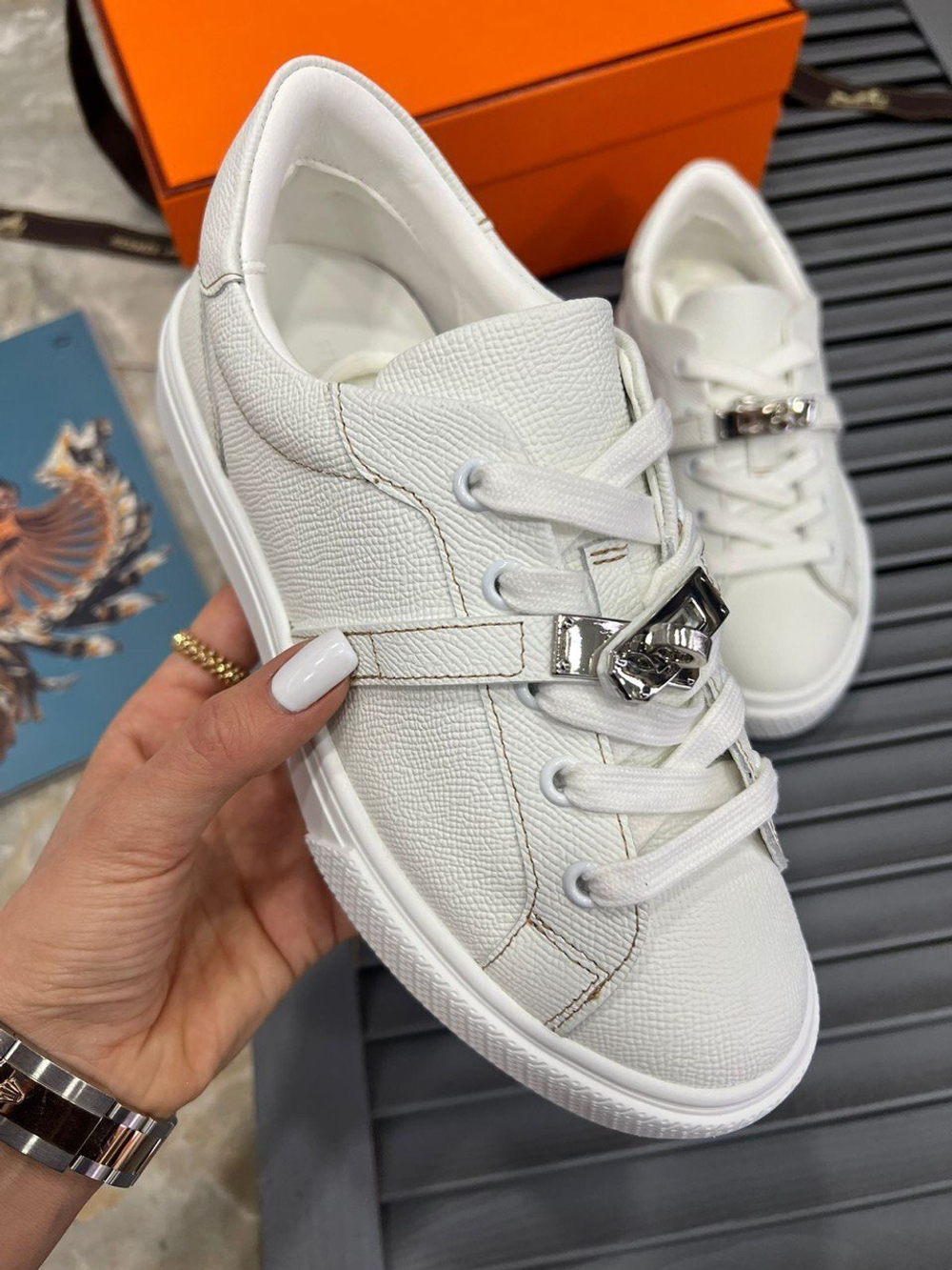 Кеды Hermes, арт. 475053035