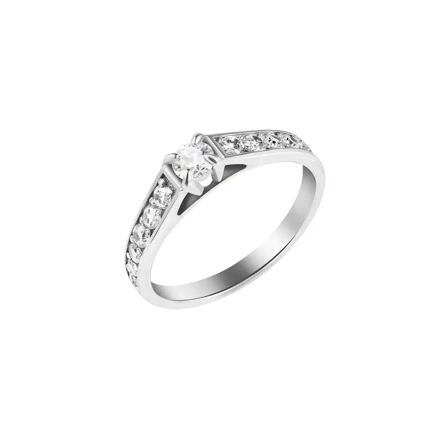 Кольцо VLV Classic Ring – Pave Diamond