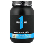 Rule One Proteins, сывороточная смесь, протеиновая смесь для приготовления напитка, со вкусом ванильного мороженого, 891 г (1,96 фунта)