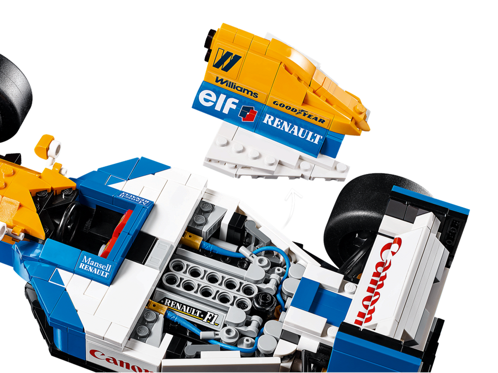 LEGO Коллекционные наборы 10353 Williams Racing FW14B и Найджел Мэнселл — гоночный болид F1
