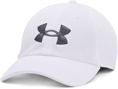 Теннисная кепка Under Armour Men's Blitzing Adjustable Hat - white/pitch gray