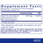 Pure Encapsulations - Adenosyl/Hydroxy B12 30 ml