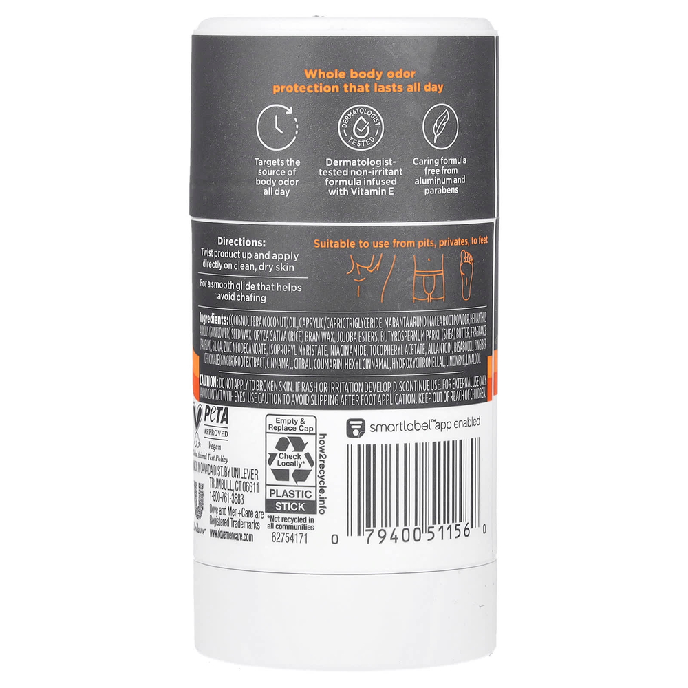 Dove, Men + Care, дезодорант-стик для всего тела, 2,6 унции