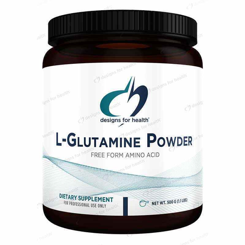 Designs For Health - LGL500 - L-Glutamine Powder - 500 gr