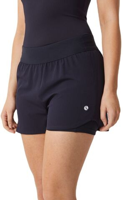 Женские Шорты теннисные Björn Borg Ace Shorts 2in1 - night sky