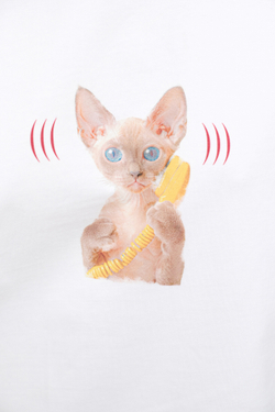 Футболка (CALL ME), белая
