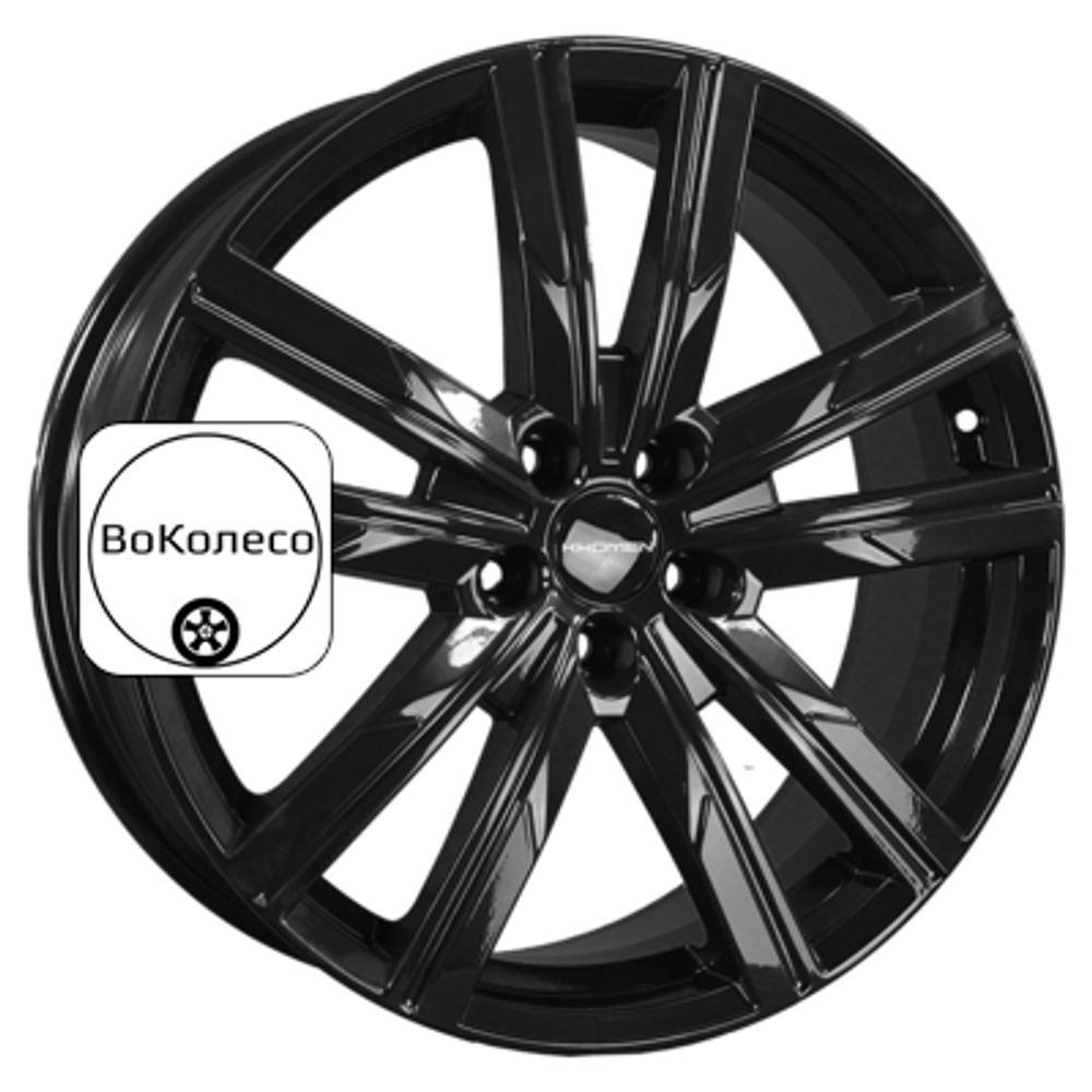 7,5x19/5x114,3 ET35 D60,1 KHW1905 (Changan Uni-k) Black Khomen Wheels