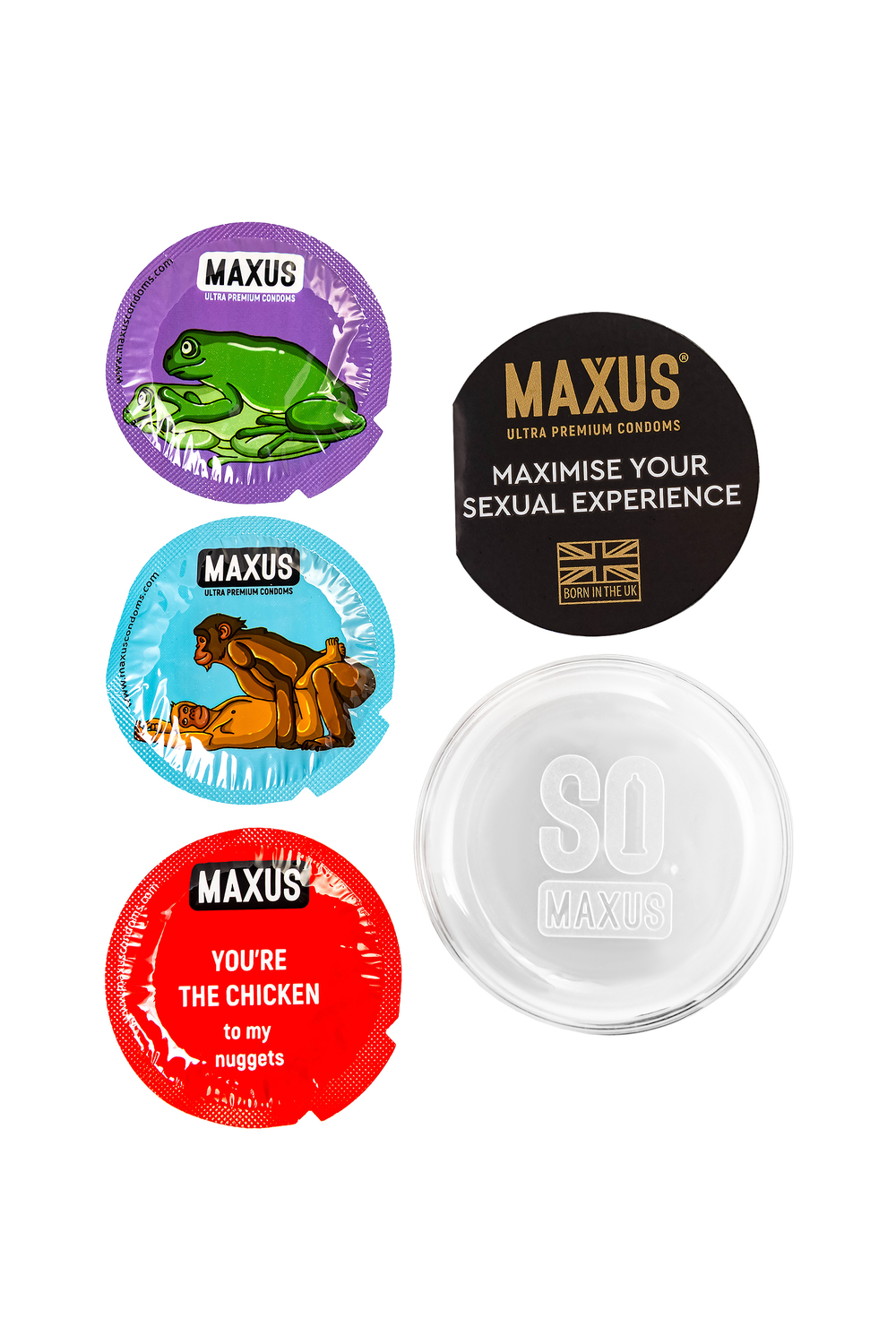 Презервативы Maxus Classic классические в пластиковом кейсе 3 шт