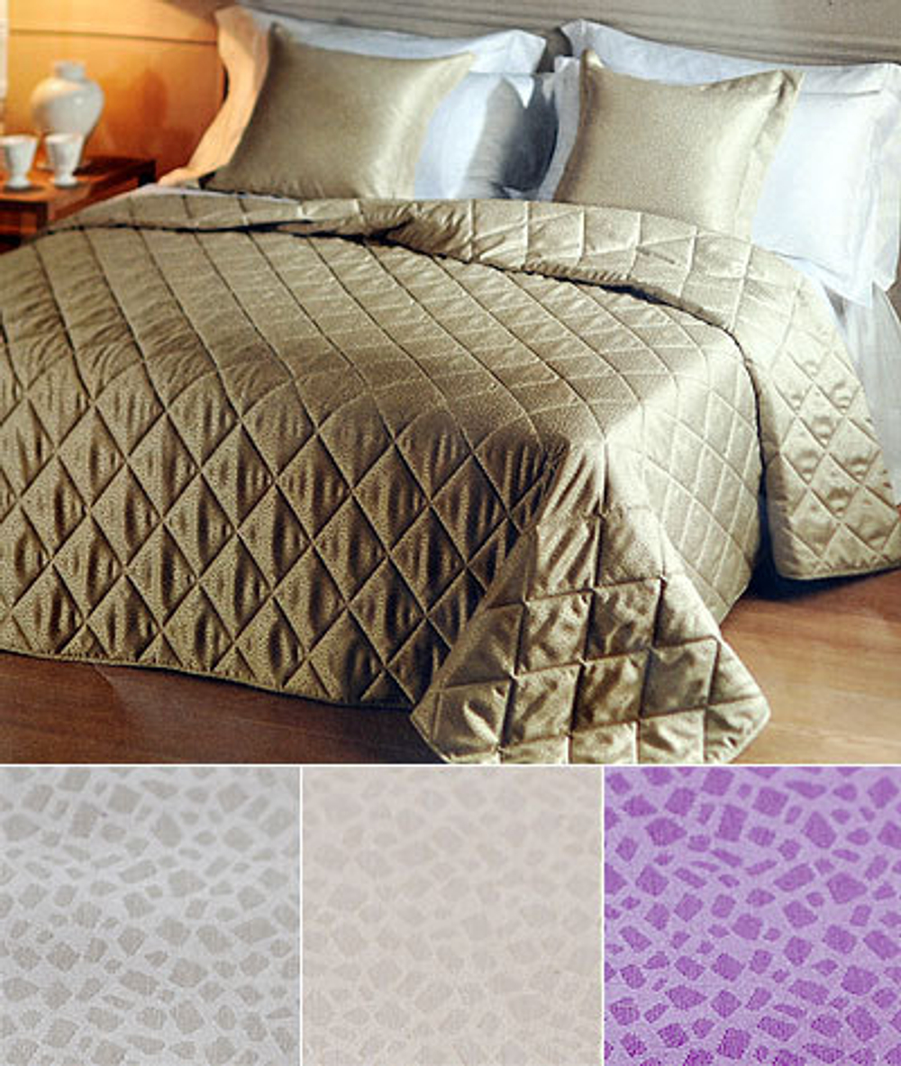 Покрывало 265х270 Caleffi Ginevra сиреневое Италия