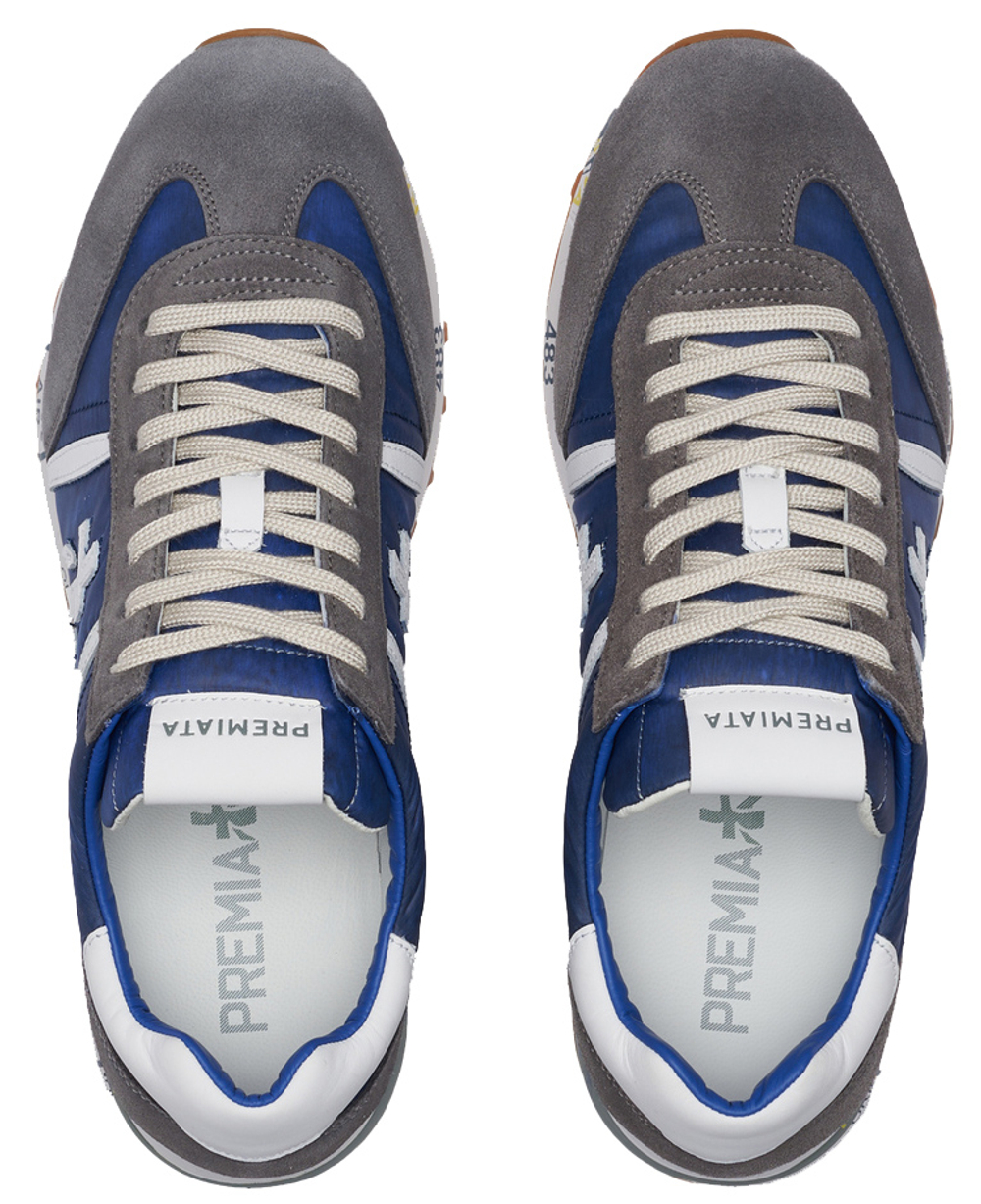 Premiata Lucy 4573 Синие с серым