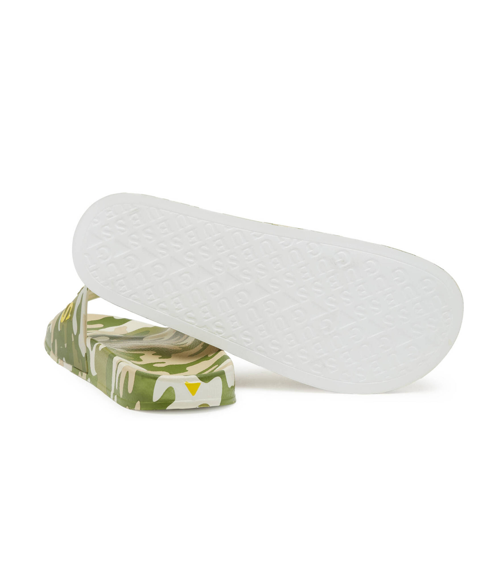 Шлепанцы SLIDES Guess Underwear - зеленый(F3GZ03 BB00F)