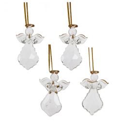 GAEM Набор из 12шт Украшение новогоднее "Ангел", L3 W3 H5 см