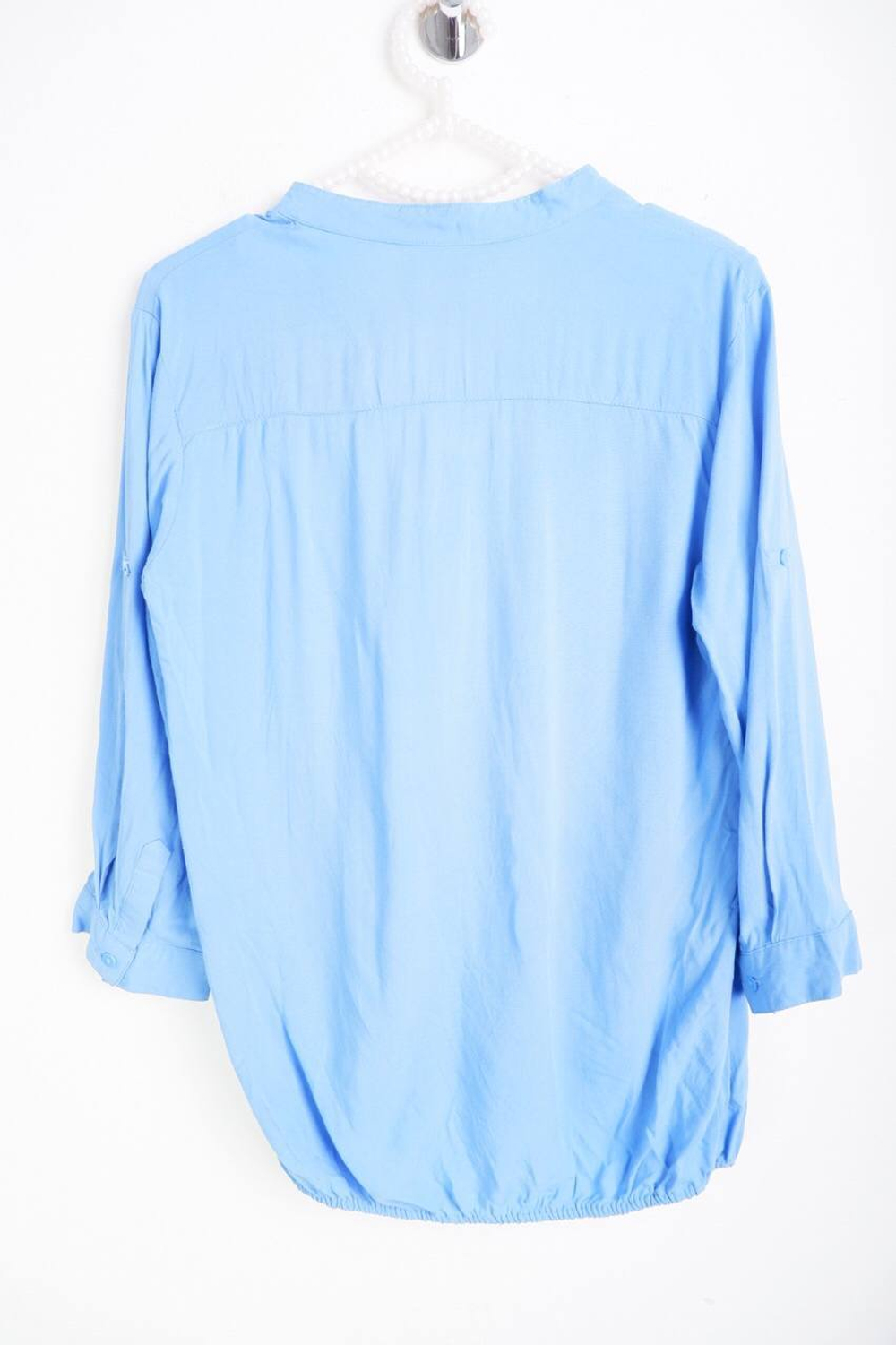 Блузка Oodji свободного кроя, маркировка 34, визуально на 40 размер