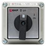 Переключатель кулачковый ПК-3-13 25А 3P "ВКЛ-ВЫКЛ" IP54 EKF pk-3-13-25