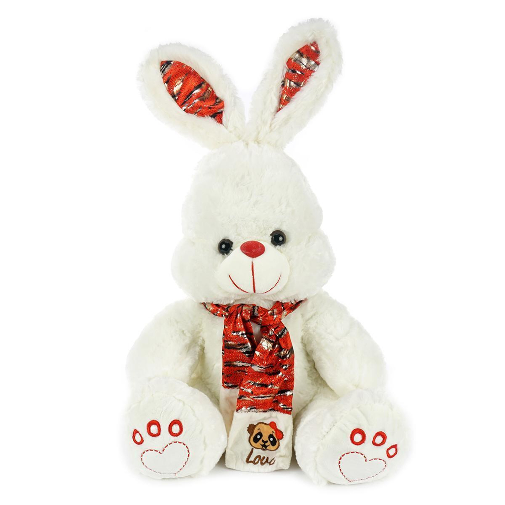 Заяц с шарфом № 2 22x40x29см (Hand)