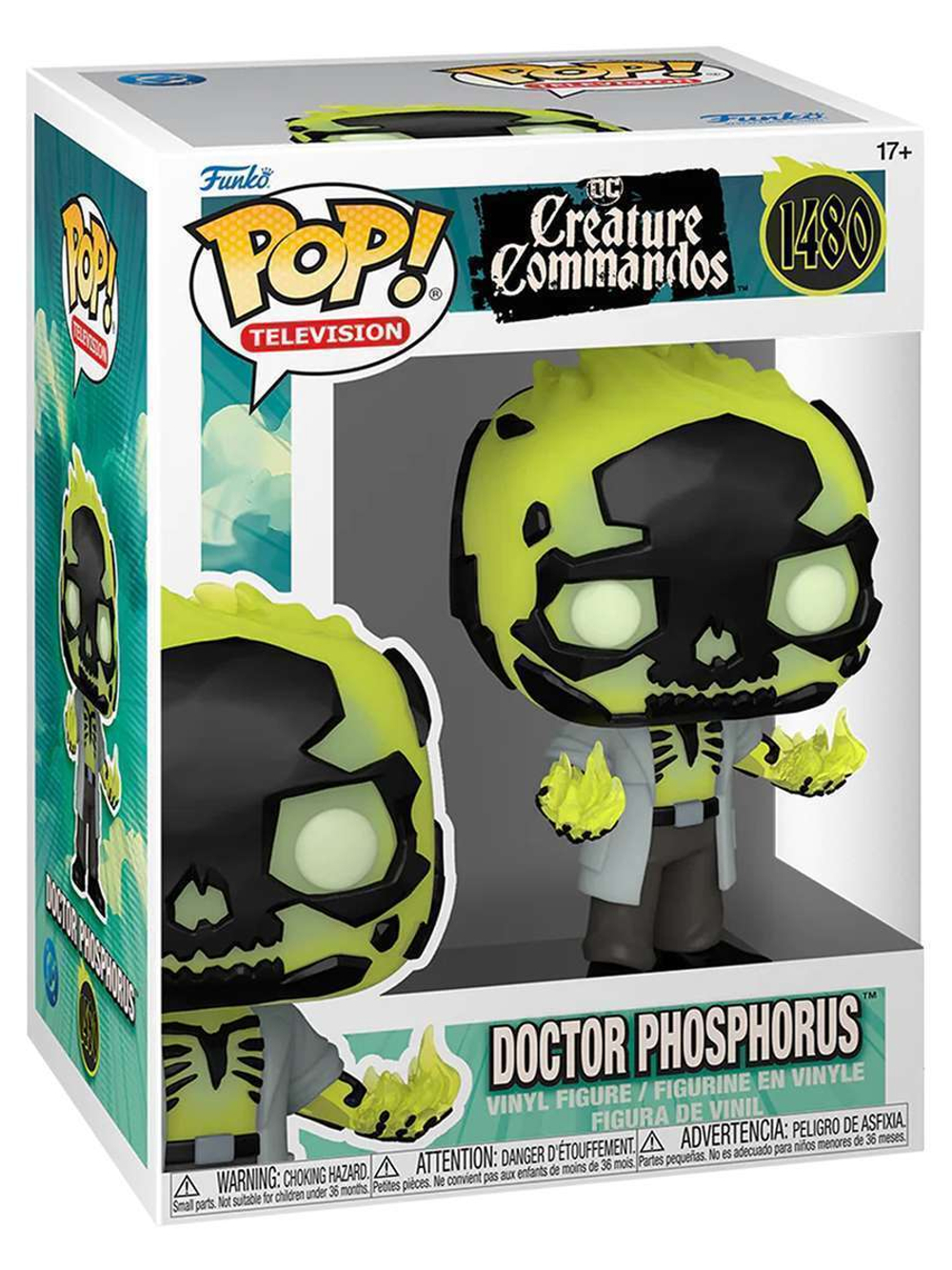 Фигурка Funko POP! TV DC Creature Commandos Doctor Phosphorus (1480) 81032