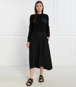 Хлопковое платье Peserico - черный(S82085F12 9B018)