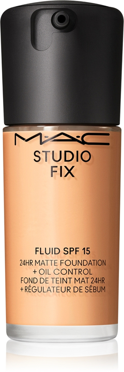 MAC Cosmetics Studio Fix Fluid SPF 15 24HR Matte Foundation + Oil Control - Тональная основа матирующая SPF 15 оттенок NC25, 30 ml