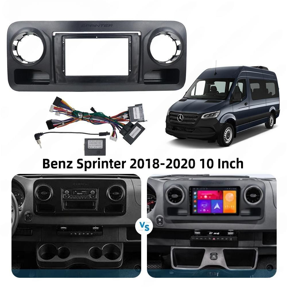 установочный комплект MERCEDES SPRINTER, рамка + проводка KB-SF-1021-1