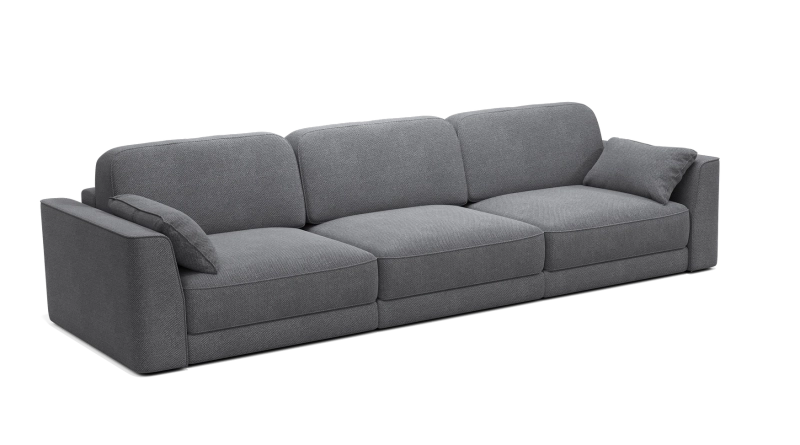 Прямой диван-кровать Аксель трехмодульный