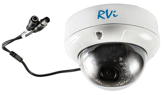 Антивандальная камера с ИК-подсветкой RVi-129 (2.8-12 мм)