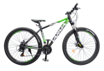 Велосипед 29" VARMA STORM H96DA р.24" 24ск. черно-белый  ал.