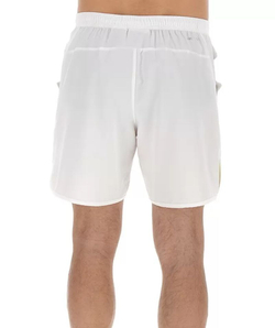 Теннисные шорты Lotto Tech II D1 7" Short - bright white
